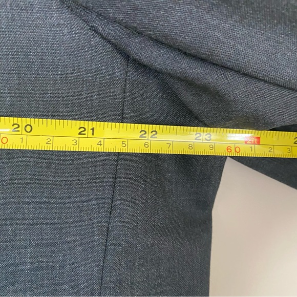 Stafford Blazer Men’s Dark Gray Two Button Wool Sport Jacket EUC - Picture 13 of 13